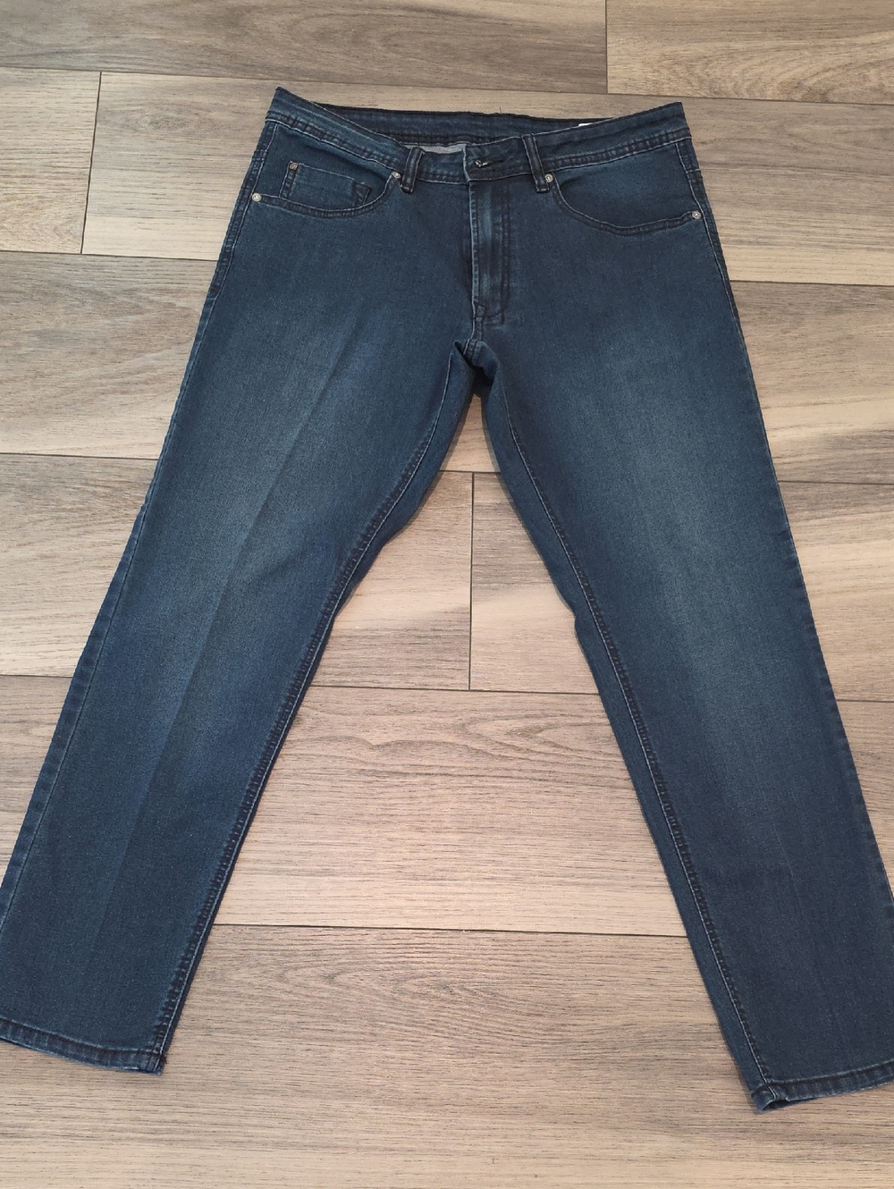 Buffalo David Bitton Men's Dark Blue Jeans - Slim Strech